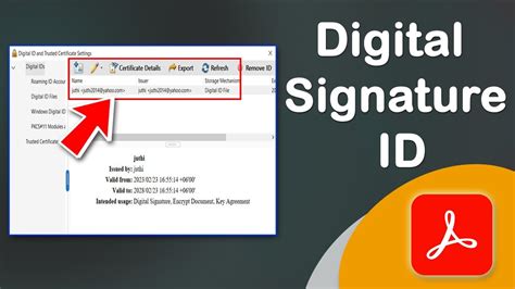 digital id in acrobat